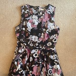 floral skater dress
